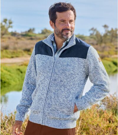 Pull Homme Col Montant Décontracté - Chaud, Confortable, Tendance Affaires - En Coton Pour Loisirs Et Quotidien