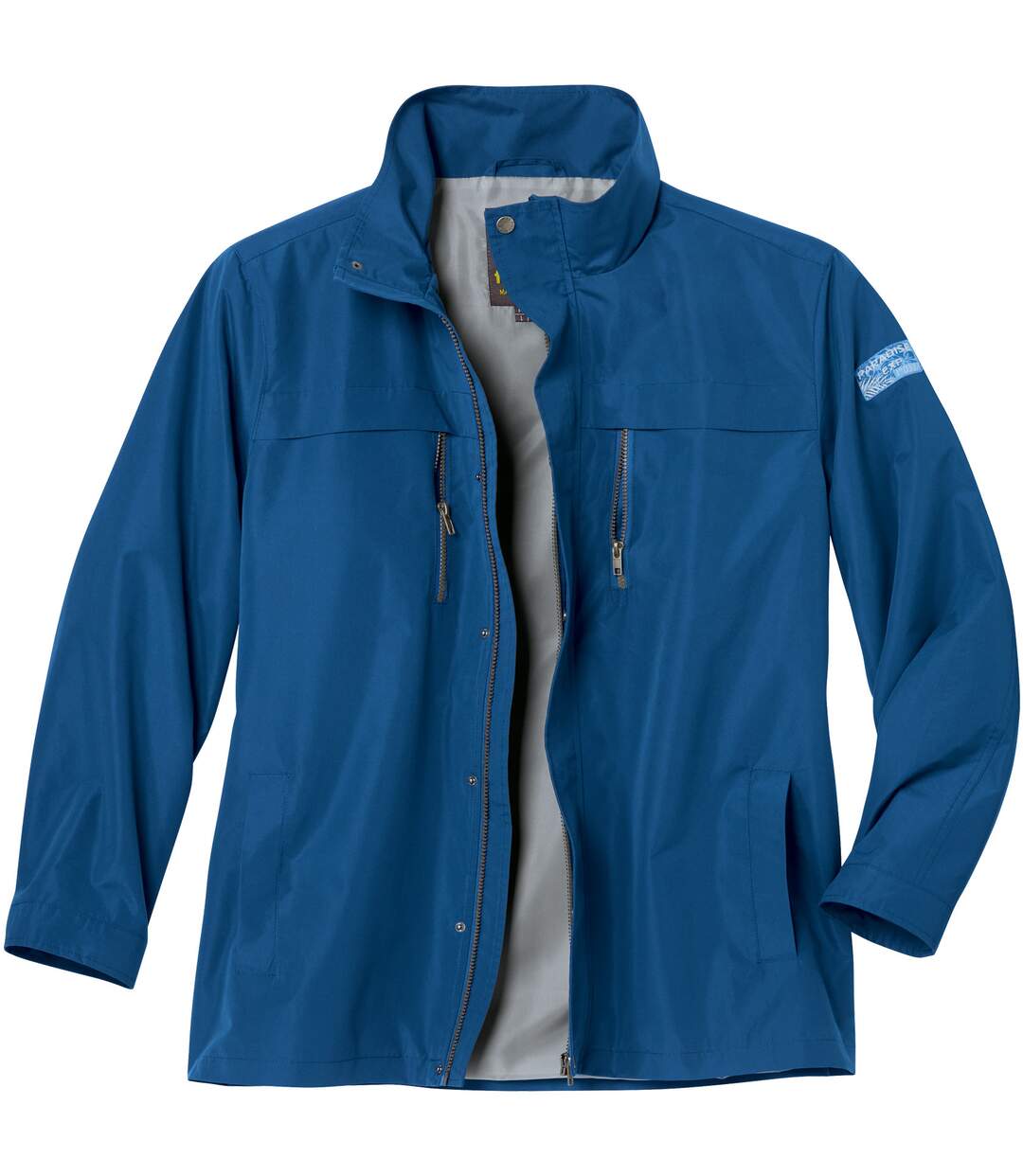 Men's Blue Summer Windbreaker - Water-Repellent-7