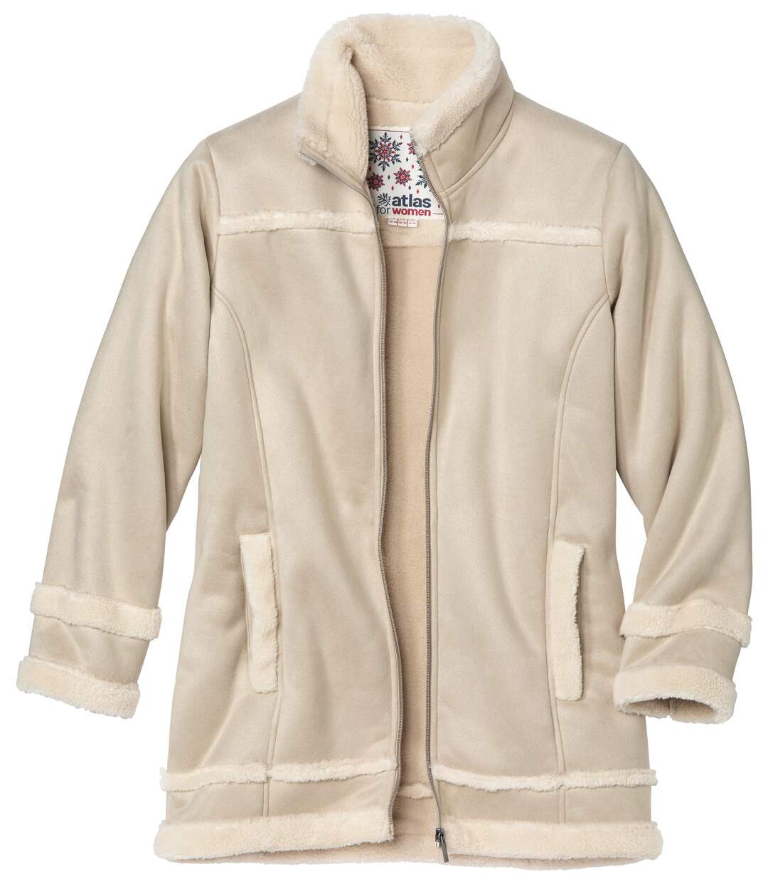 Sherpa béléssel ellátott művelúr dzseki-3