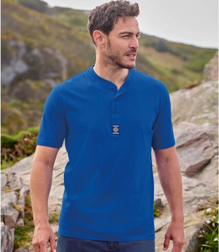 3er-Pack Henleyshirts Outdoor