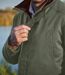Men's Khaki Parka - Corduroy Collar-4
