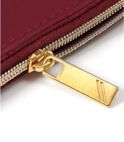 Women's Burgundy Phone & Card Pouch by Daniel Hechter