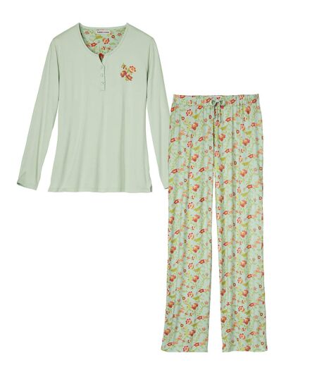 Pyjama à Fleurs Fantaisie