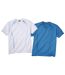 2er-Pack farbenfrohe T-Shirts