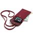 Women's Burgundy Phone & Card Pouch by Daniel Hechter