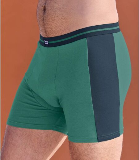 Lot de 2 Boxers Sport en Coton Stretch 