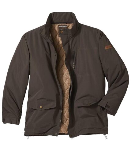 Men's Brown Highland Expeditions Microfibre Parka