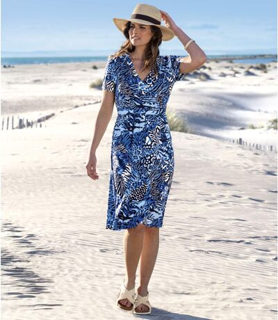 Robe Portefeuille Motifs Animaliers