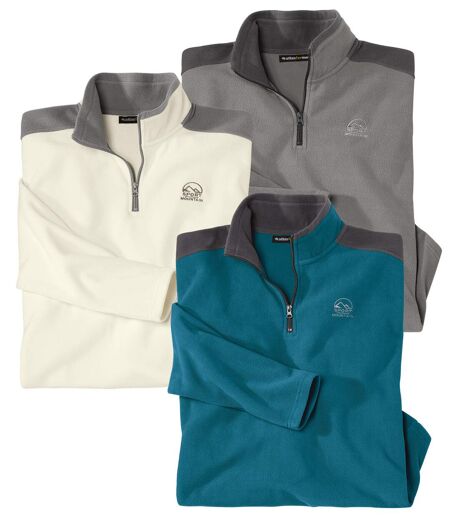Set van 3 microfleece truien X-TREM