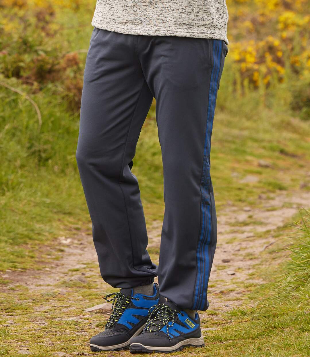 Men's Navy Jogging Bottoms-3