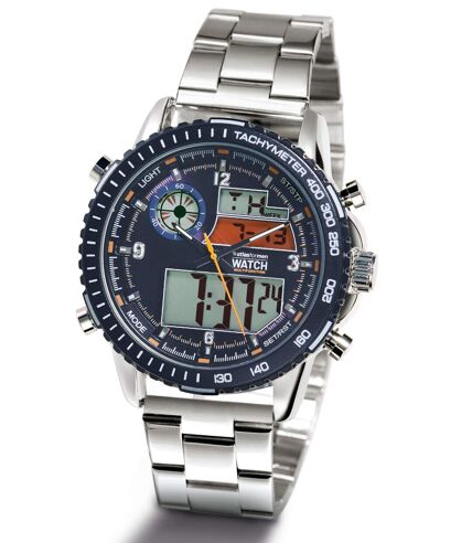 Montre Chrono Double Affichage