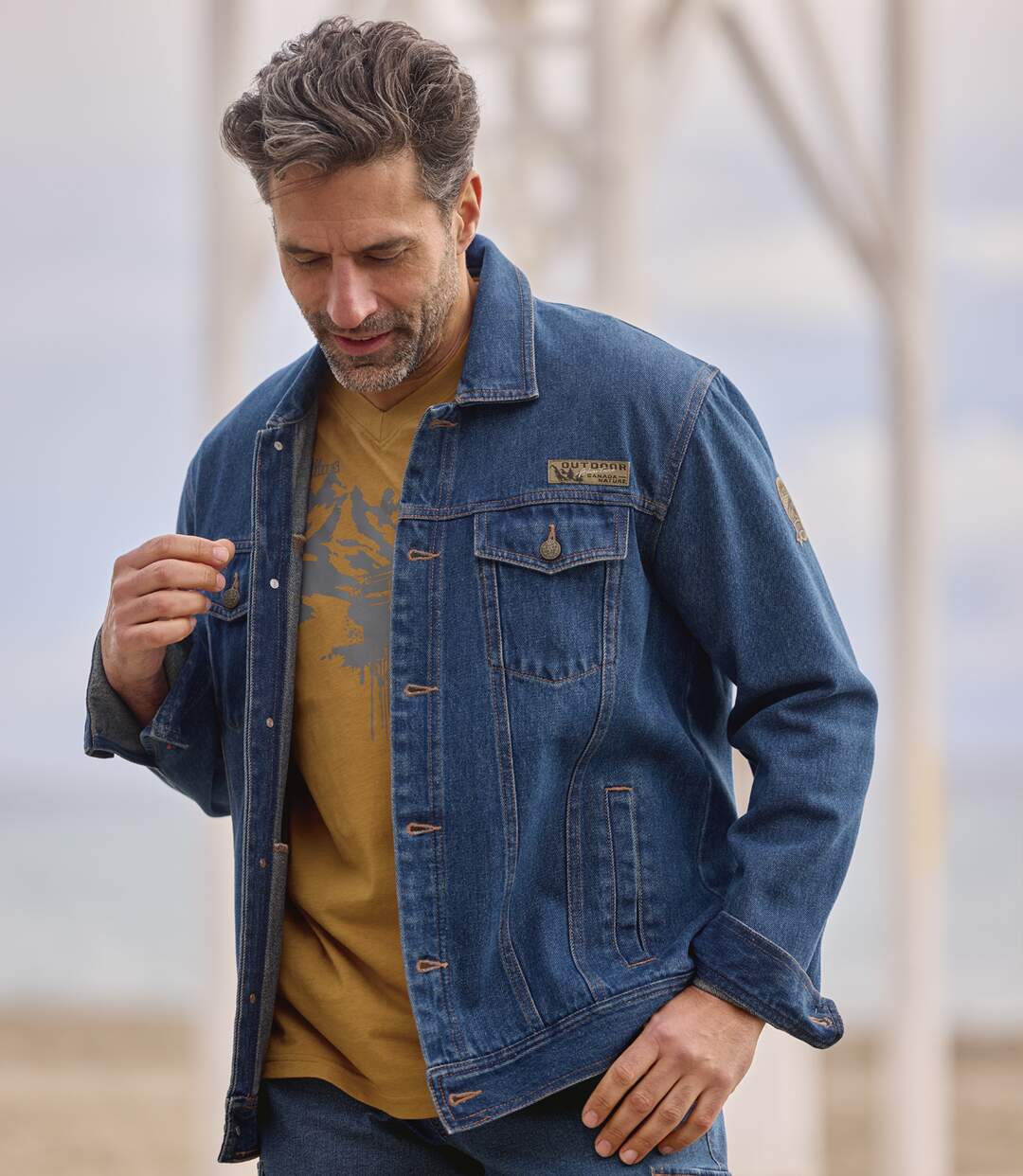 Veste en Jean Authentique-1