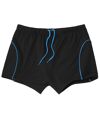 Men's Fitted Swim Shorts - Black Atlas For Men