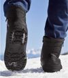 Men's Black Sherpa-Lined Snow Boots - Water-Repellent Atlas For Men