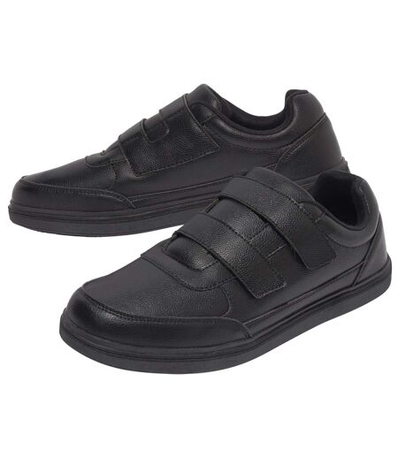 Mocassins Scratchés Noirs