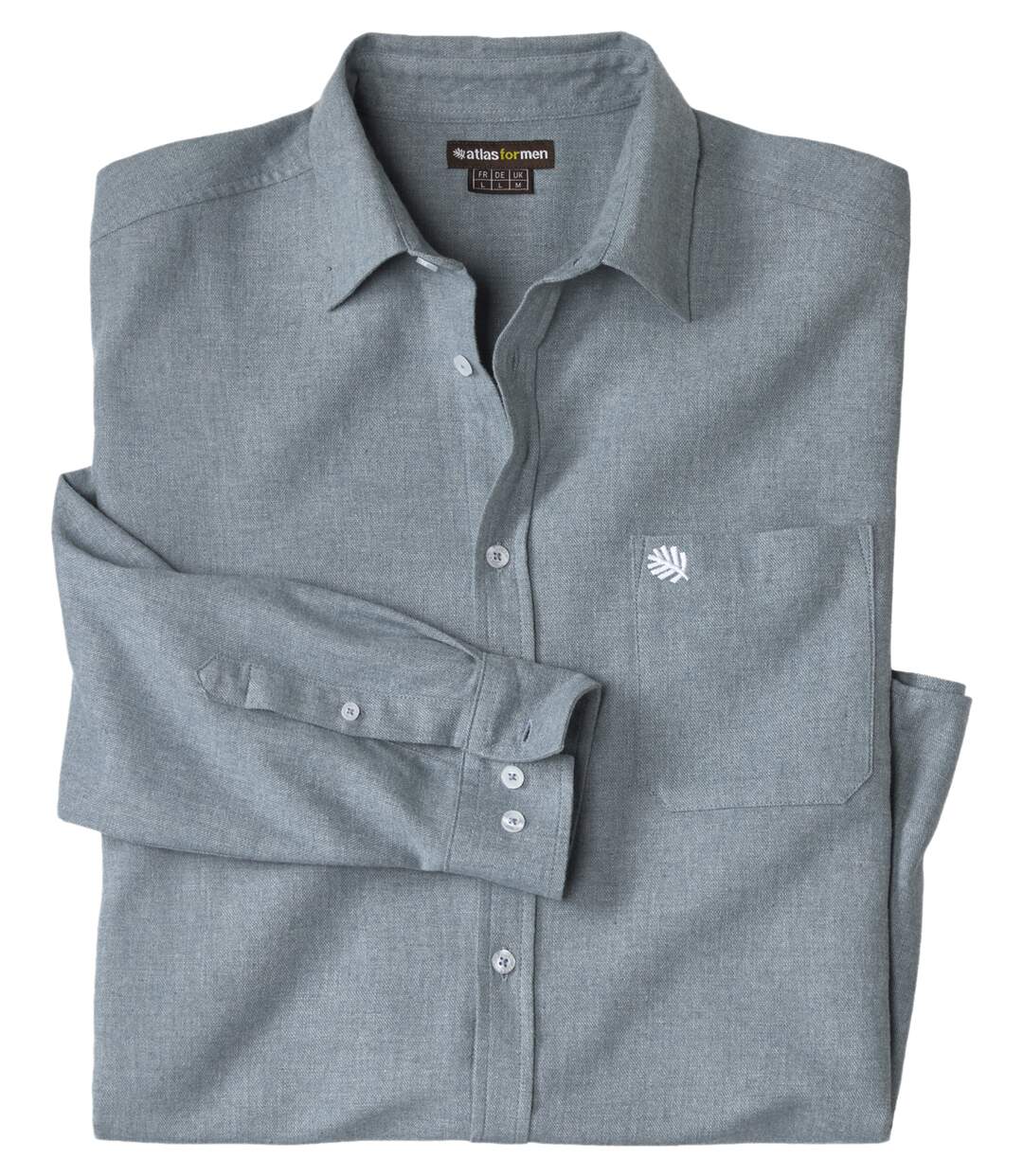 La Chemise Coton Flanelle Unie-4