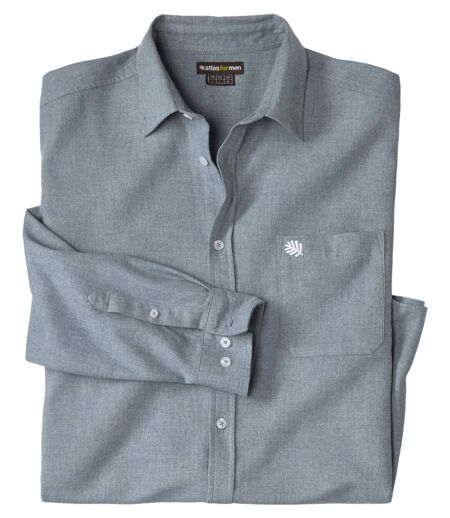 La Chemise Coton Flanelle Unie
