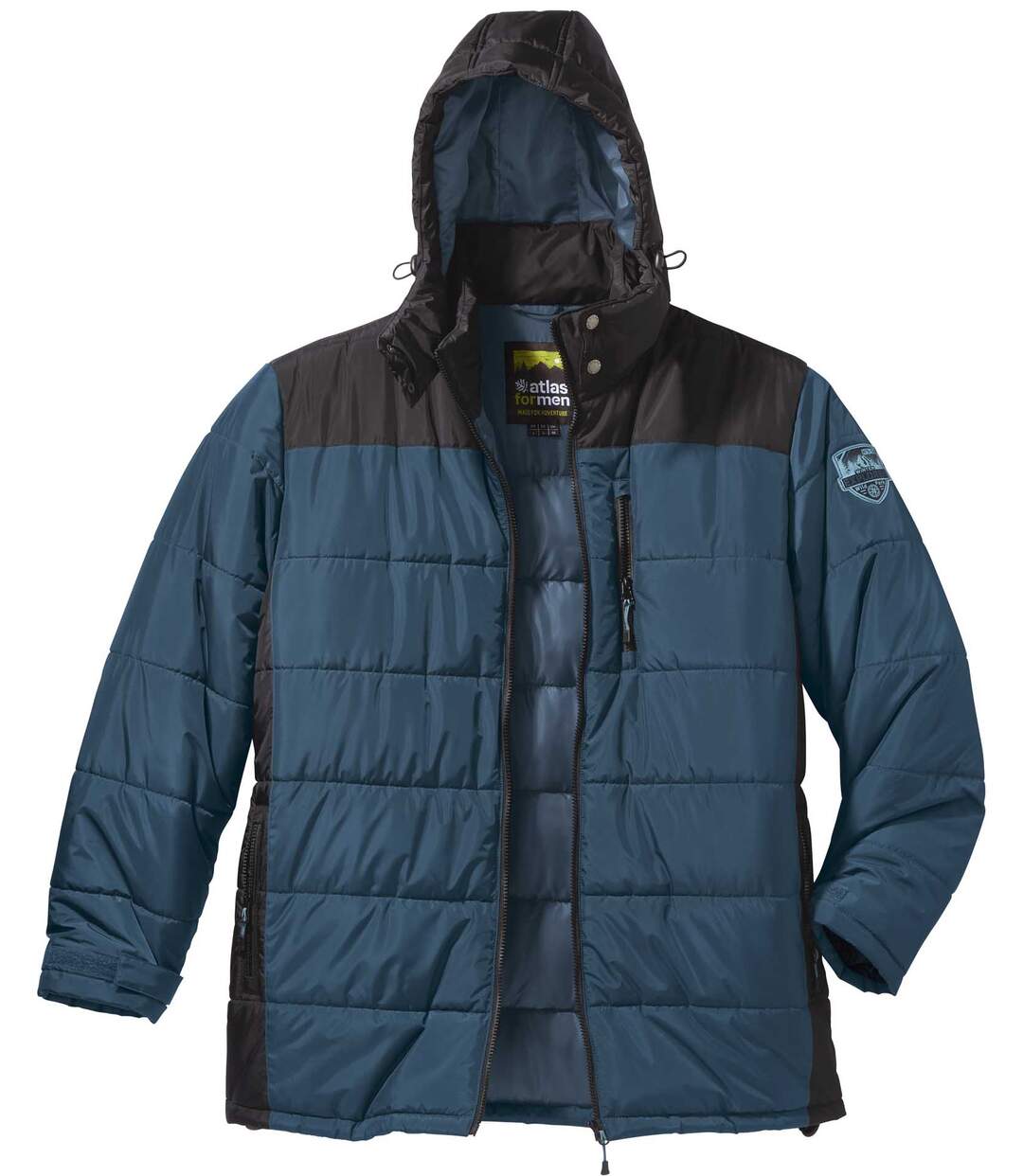 Men's Blue Padded Jacket 