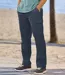 Le Pantalon Cargo en Toile Marine-4