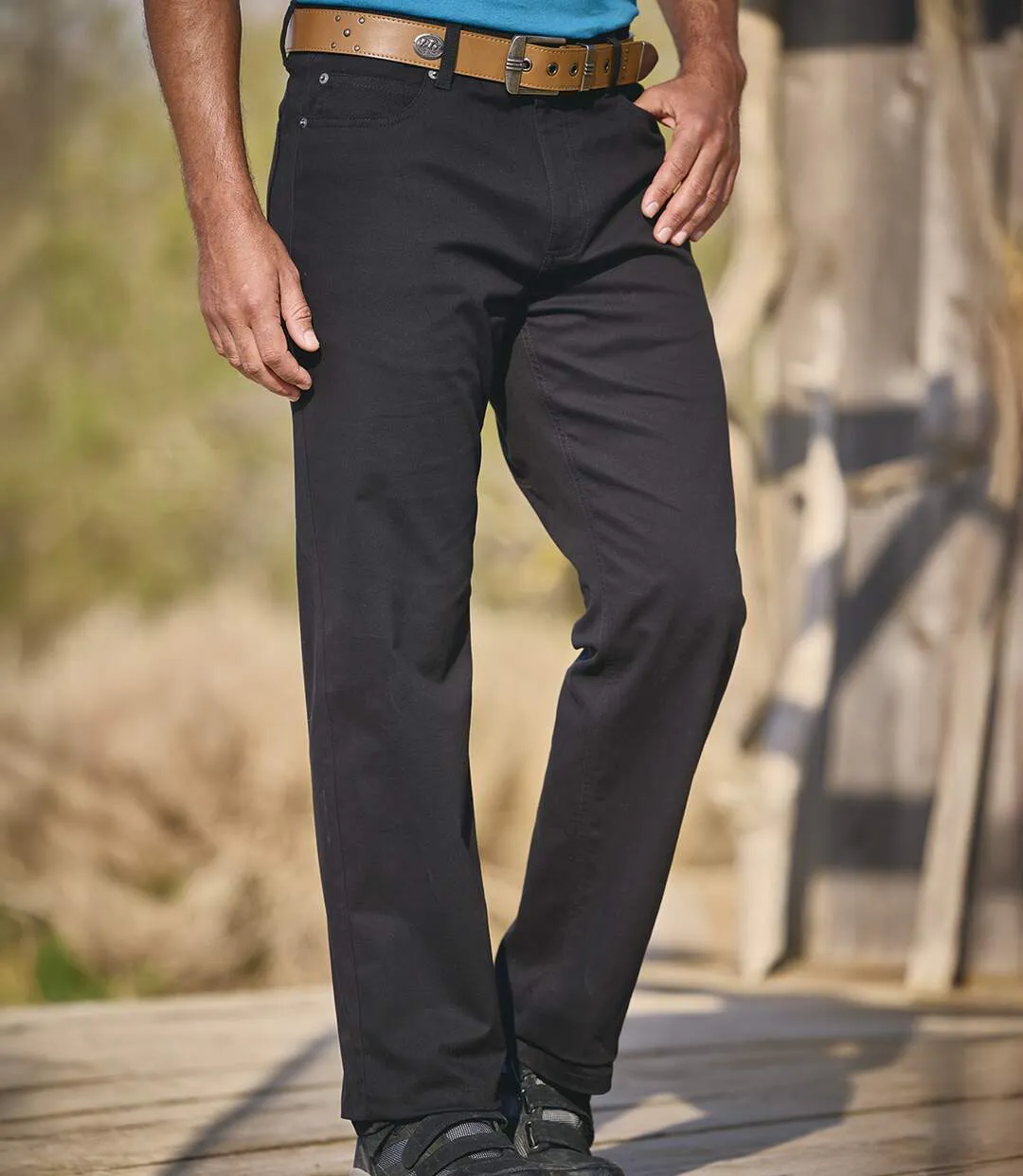 Lot de 2 Pantalons STRETCH CONFORT Coupe Regular-7
