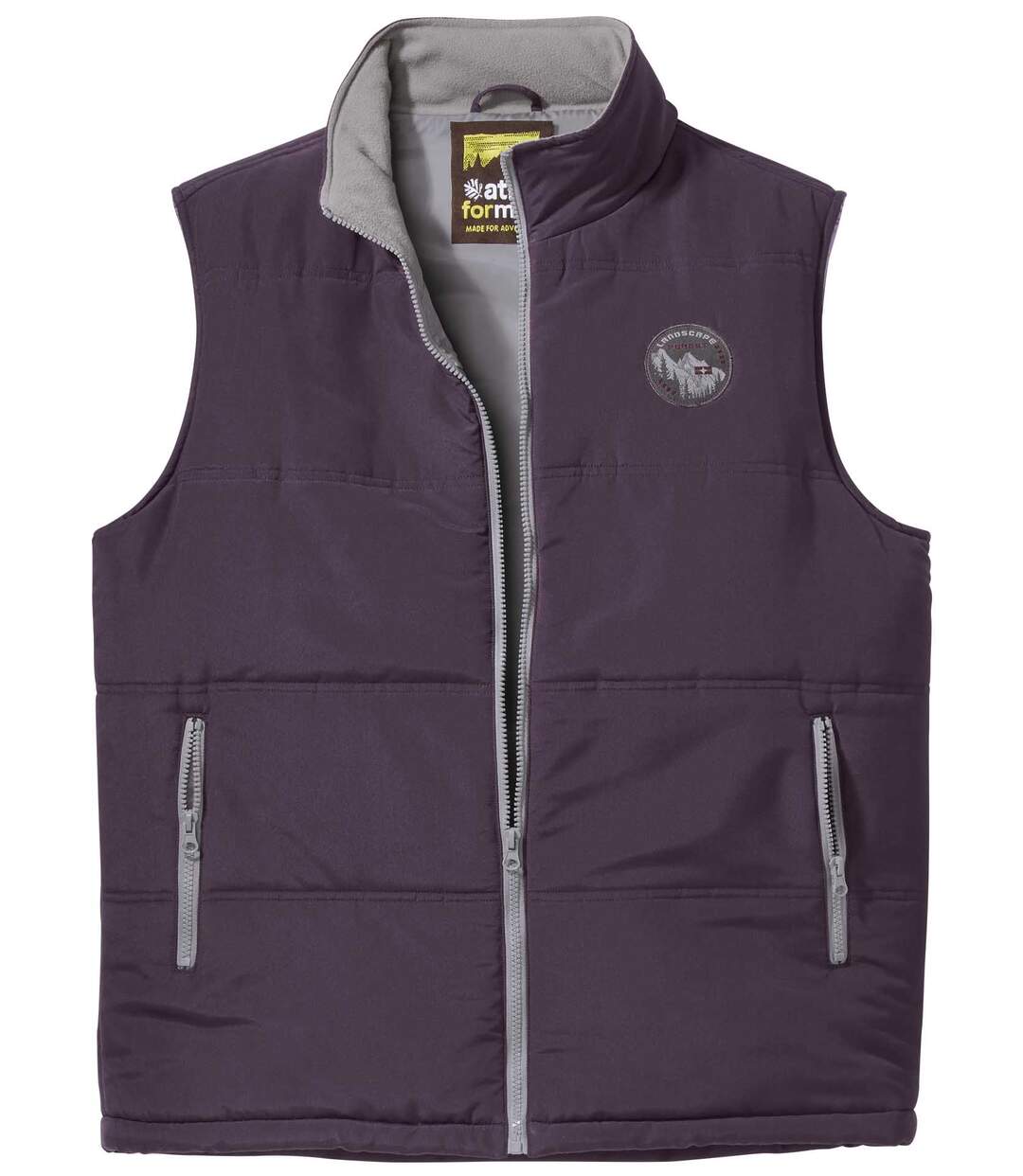 Men's Plum Padded Gilet - Water-Repellent-3