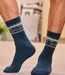 Lot de 5 Chaussettes Mi-Hautes Sport-5