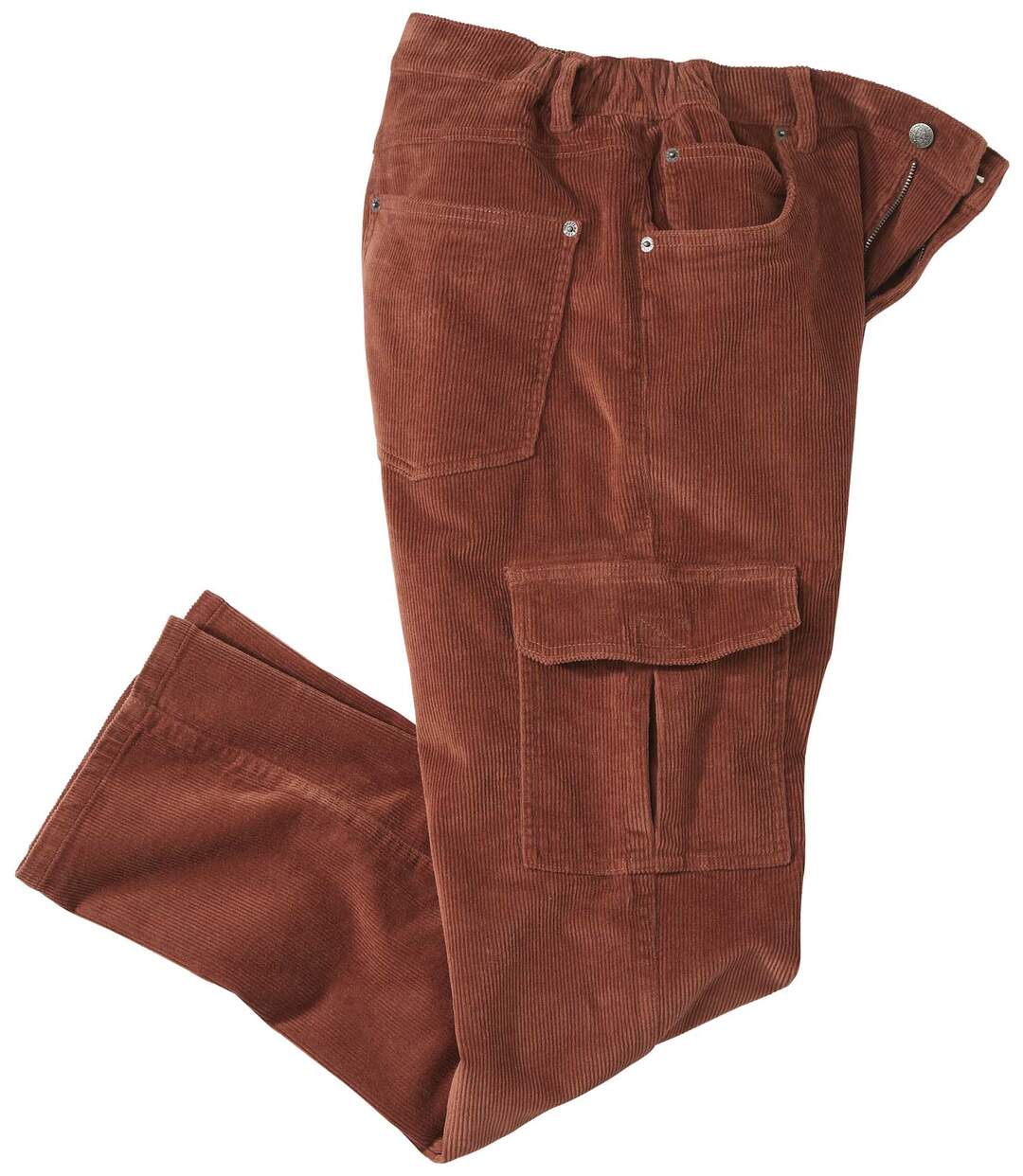 Pantalon Velours Cargo Confort Atlas For Men