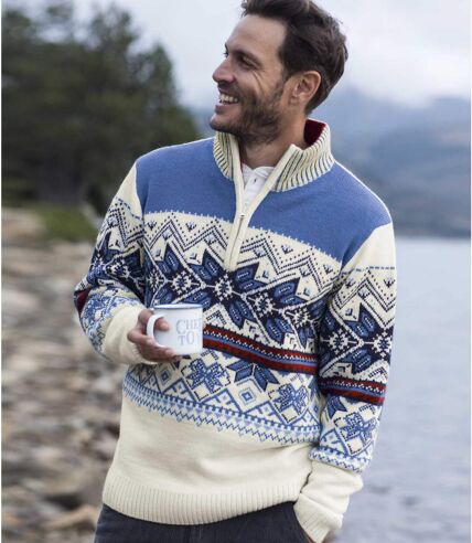Żakardowy sweter Cordillera