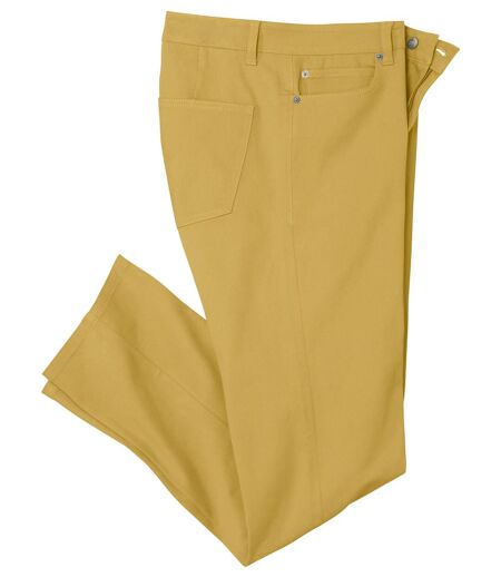 Le Pantalon 5 Poches en Twill Stretch