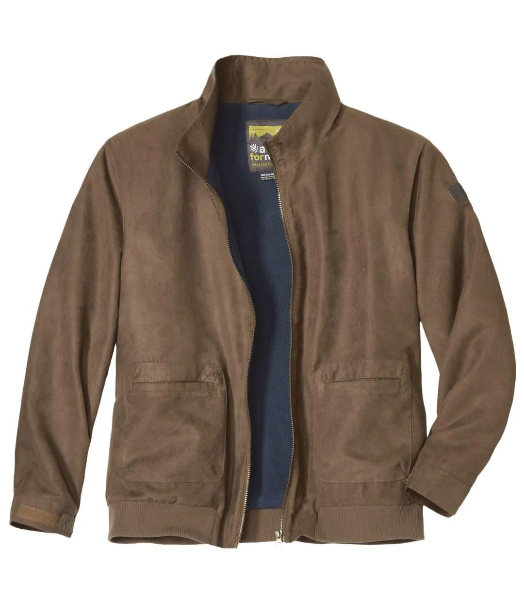 Le Blouson Suédine Doublé Polaire-3