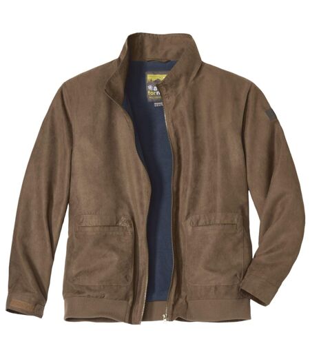 Le Blouson Suédine Doublé Polaire