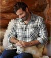 Kariertes Flanell-Hemd Wintertime Atlas For Men