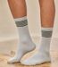 Lot de 4 Paires de Chausettes Rayées-2