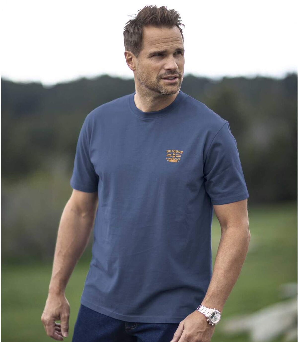4er-Pack klassische T-Shirts Atlas For Men