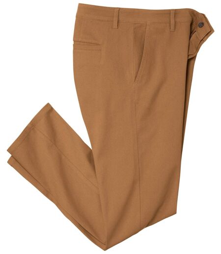 Men's Camel Stretch Chinos