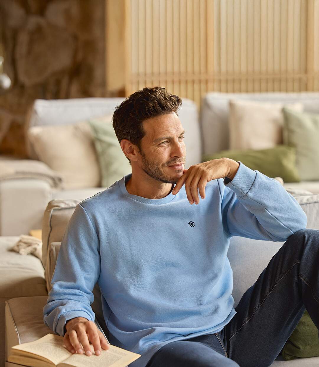 Le Sweat Molleton Col Rond-5