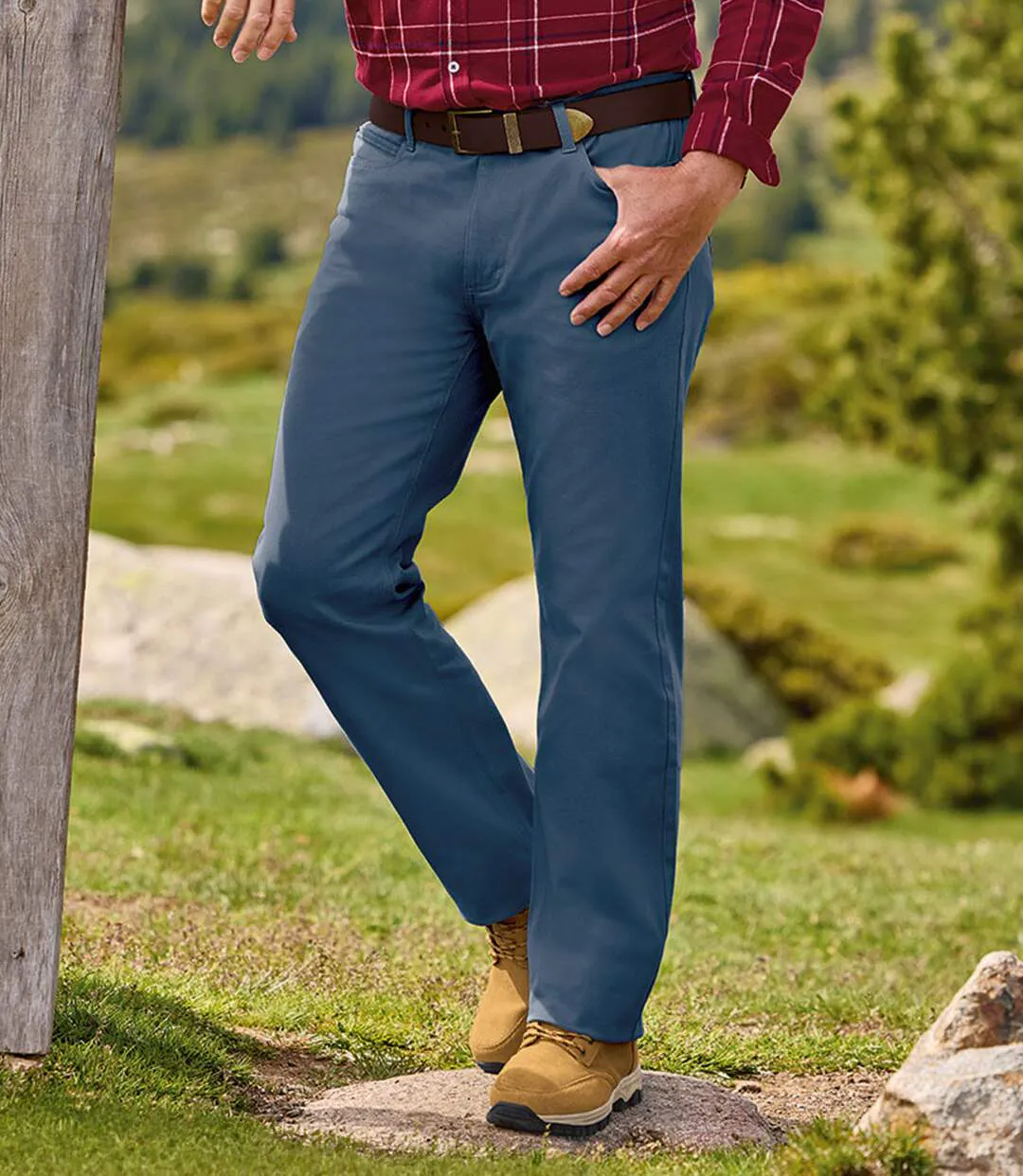 Le Lot de 2 Pantalons Twill 5 poches-2