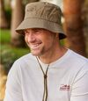 Men's Beige Explorer Hat Atlas For Men