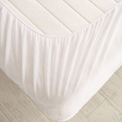 Protection matelas imperméable velours