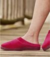 Women’s Pink Velour Slippers   Atlas For Men