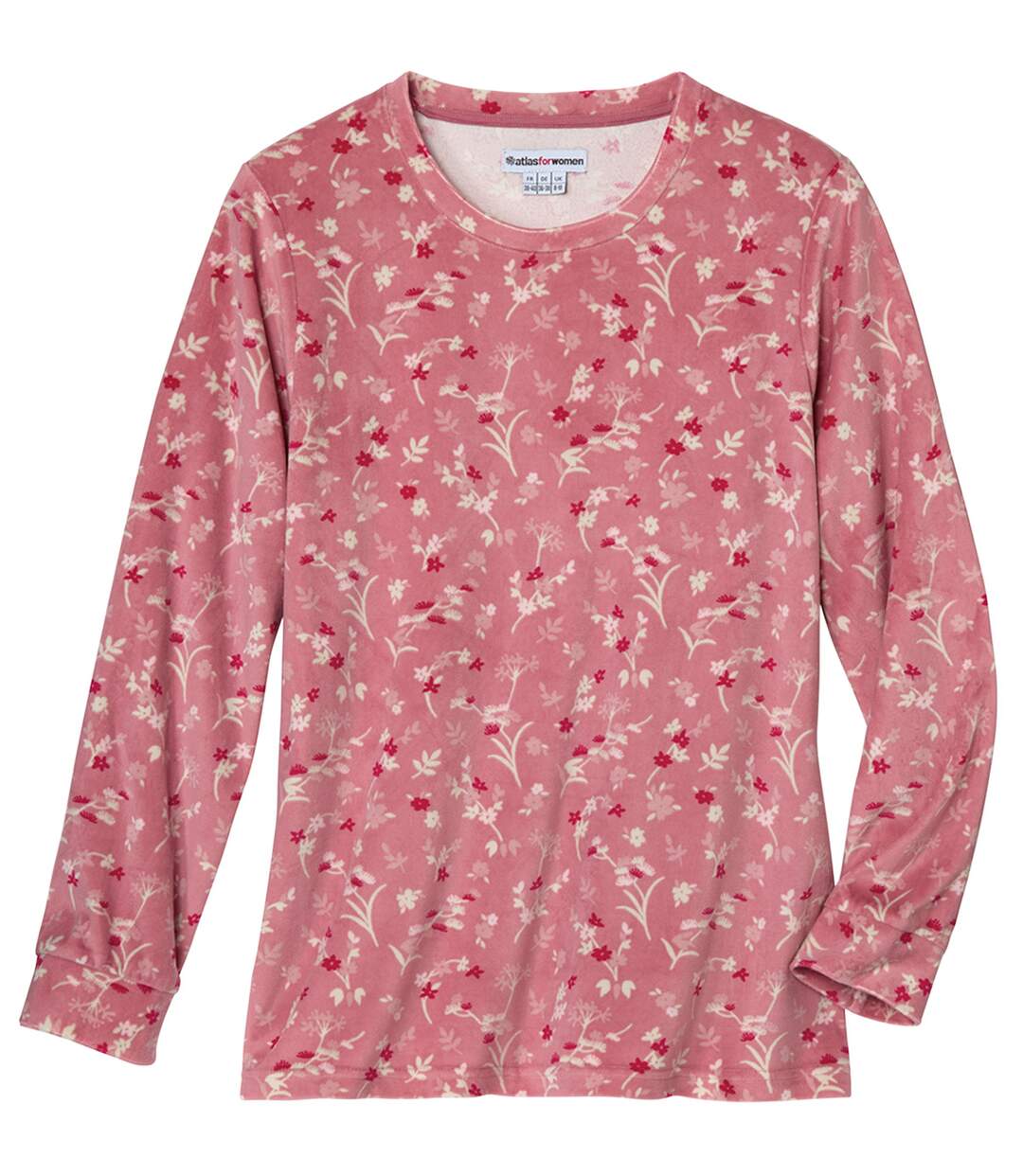 Le Pyjama Velours Fleuri-4