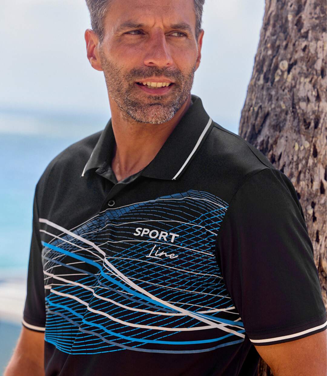 Lot de 2 Polos Sport Line-4