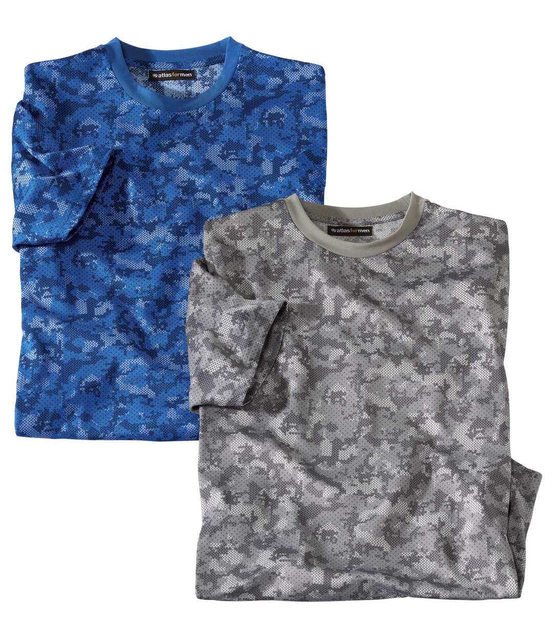 Set van 2 T-shirts met camouflageprint Atlas For Men