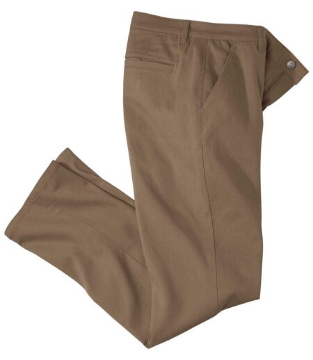 Men's Brown Summer Chino Pants
