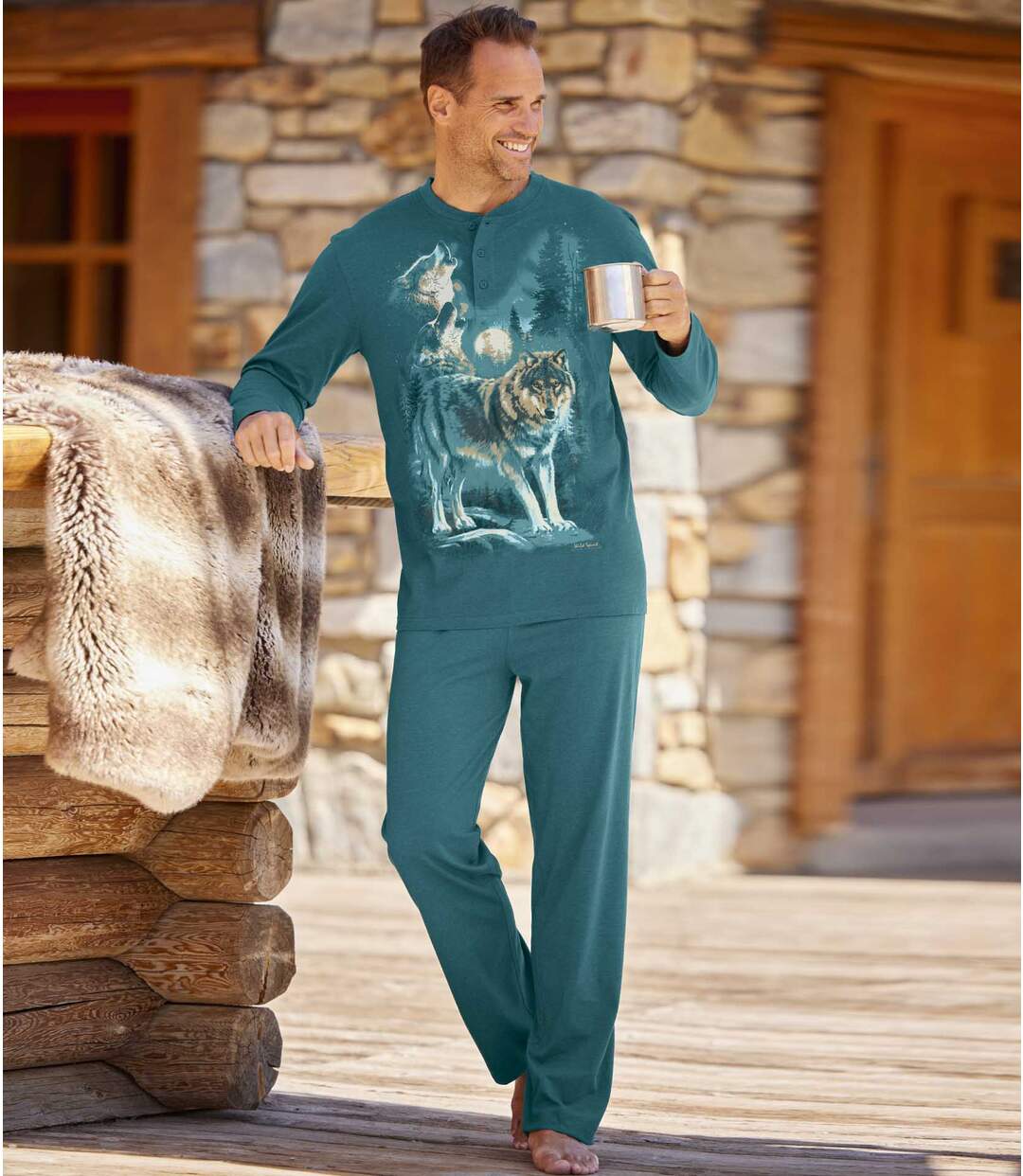 Farkasos jersey pizsama Atlas For Men