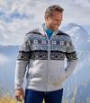 Вязаный Кардиган с Подкладкой из Шерпы Atlas For Men