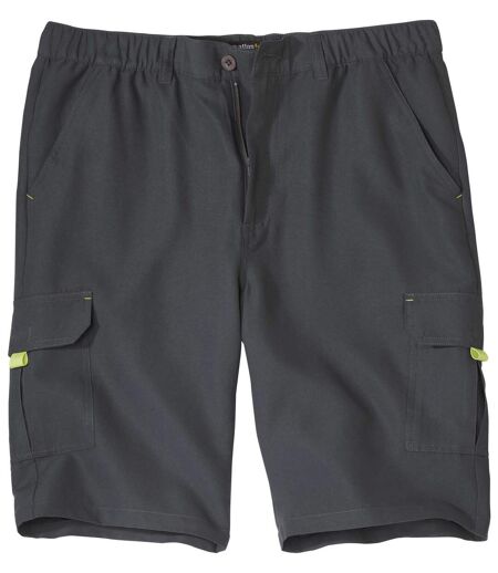 Men's Microfibre Cargo Shorts - Anthracite