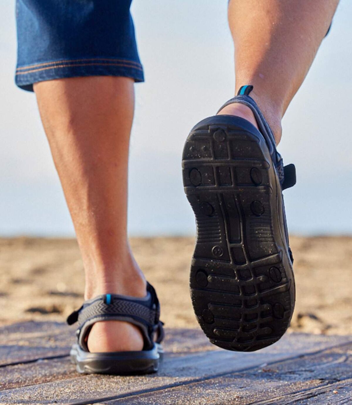 Pohodlné sandále na suchý zips Atlas For Men