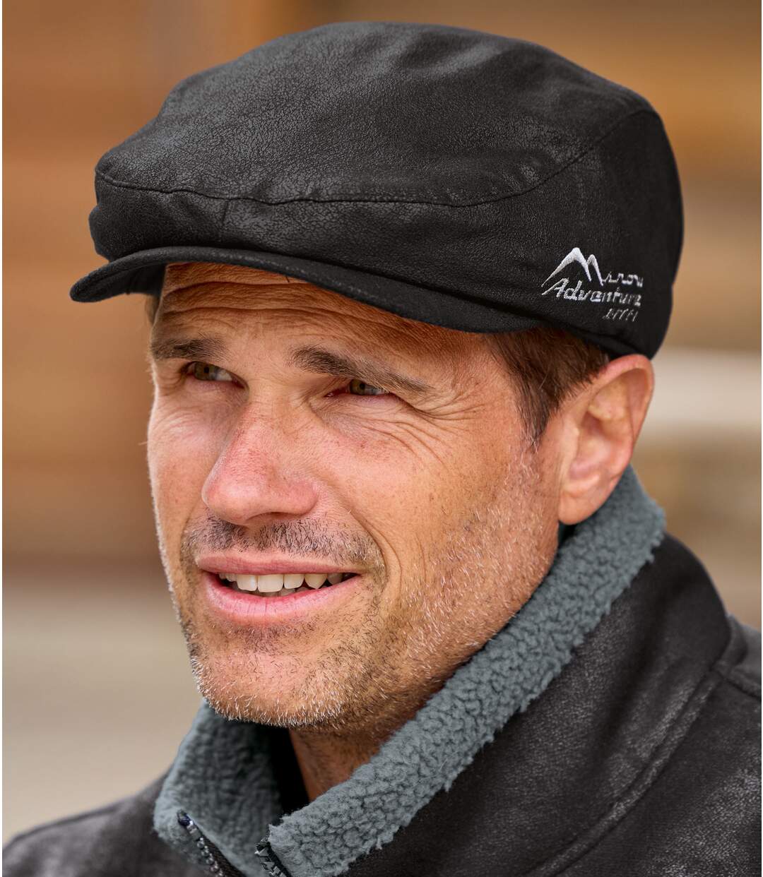 Casquette Suédine Doublure Sherpa 