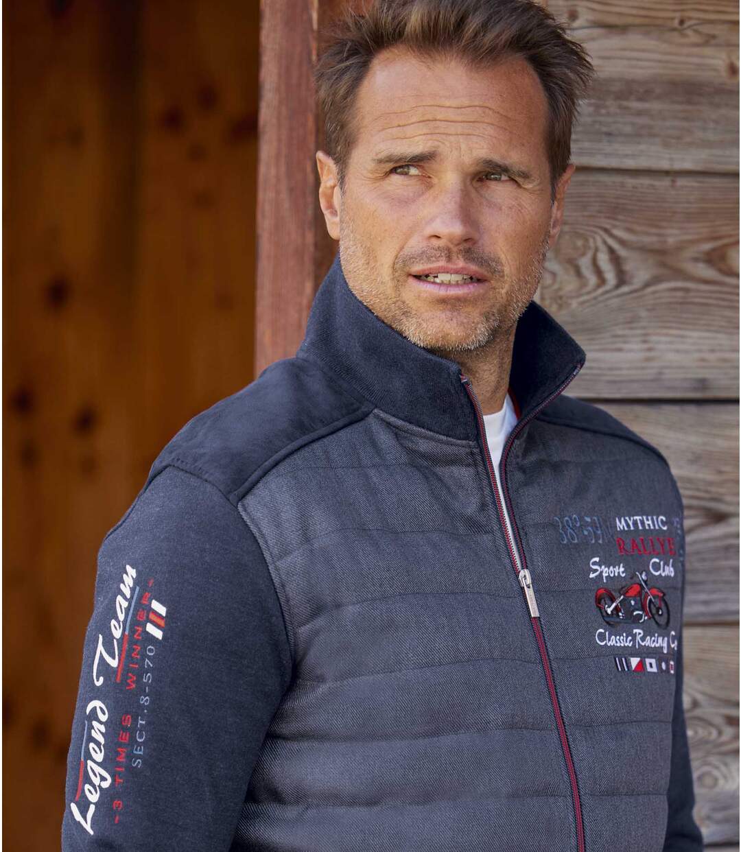 Blouson Molleton Matelassé Rallye